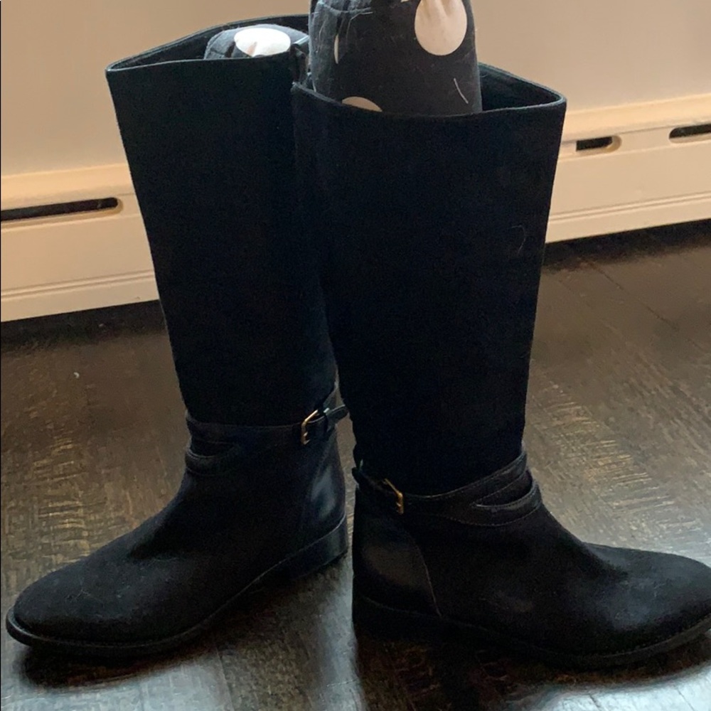 Yves Saint Laurent black boots